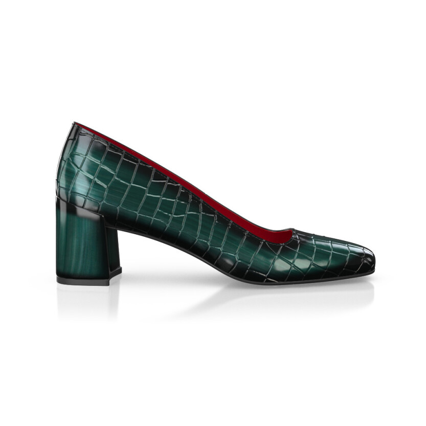 Women`s Luxury Block Heel Shoes 45222