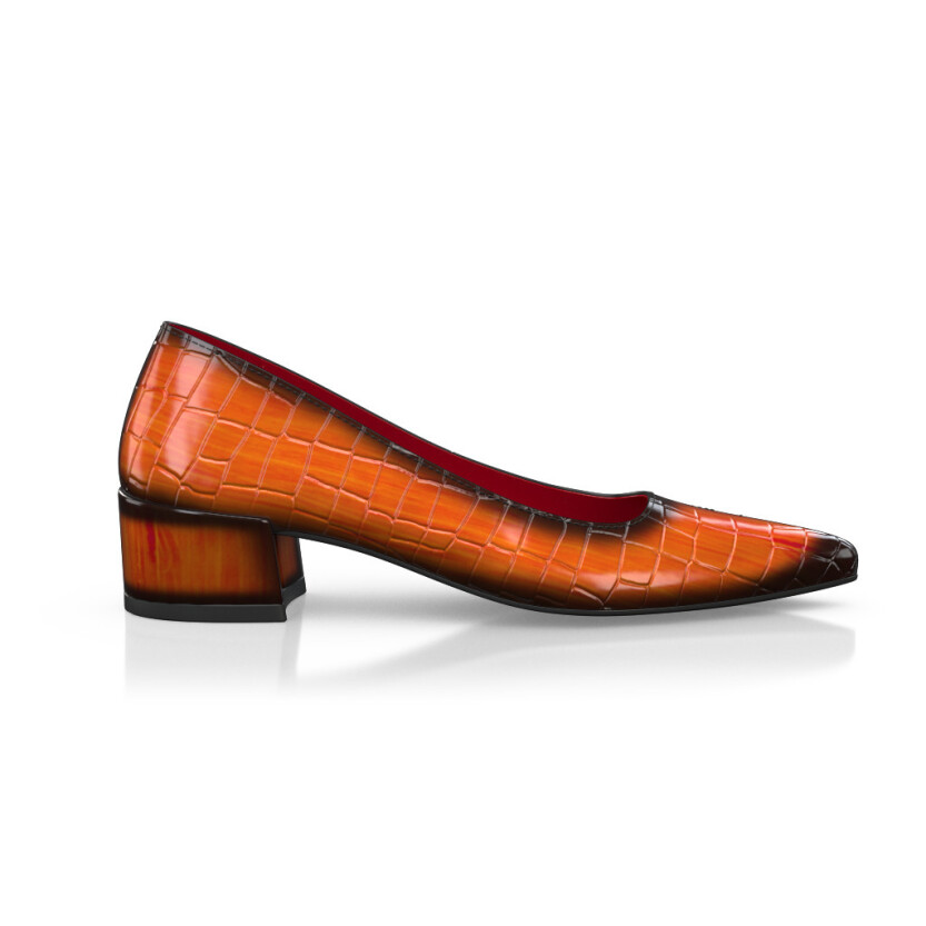 Women`s Luxury Block Heel Shoes 45228