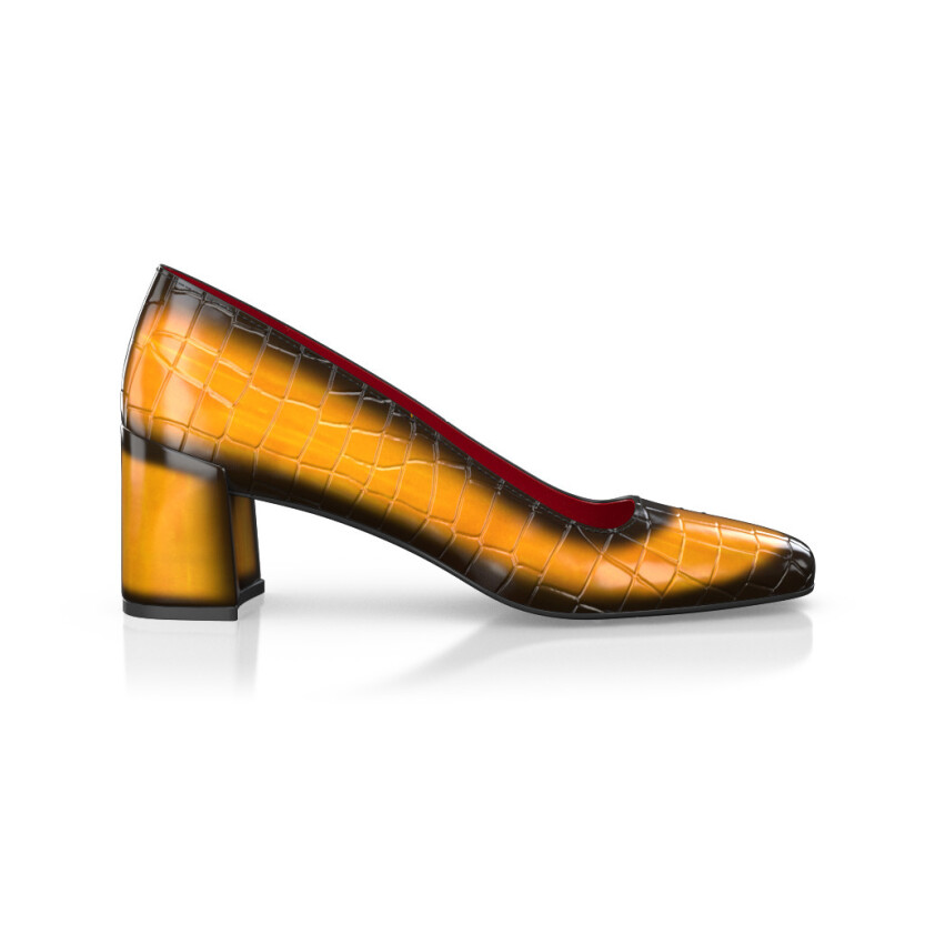 Women`s Luxury Block Heel Shoes 45590