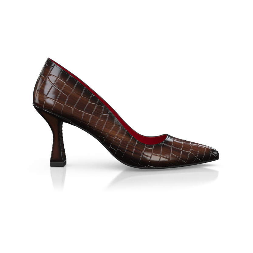 Women`s Luxury Block Heel Shoes 46179