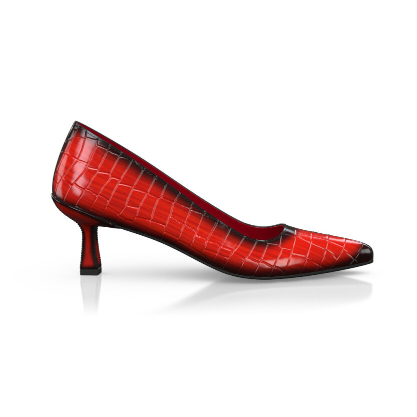Women`s Luxury Block Heel Shoes 46200