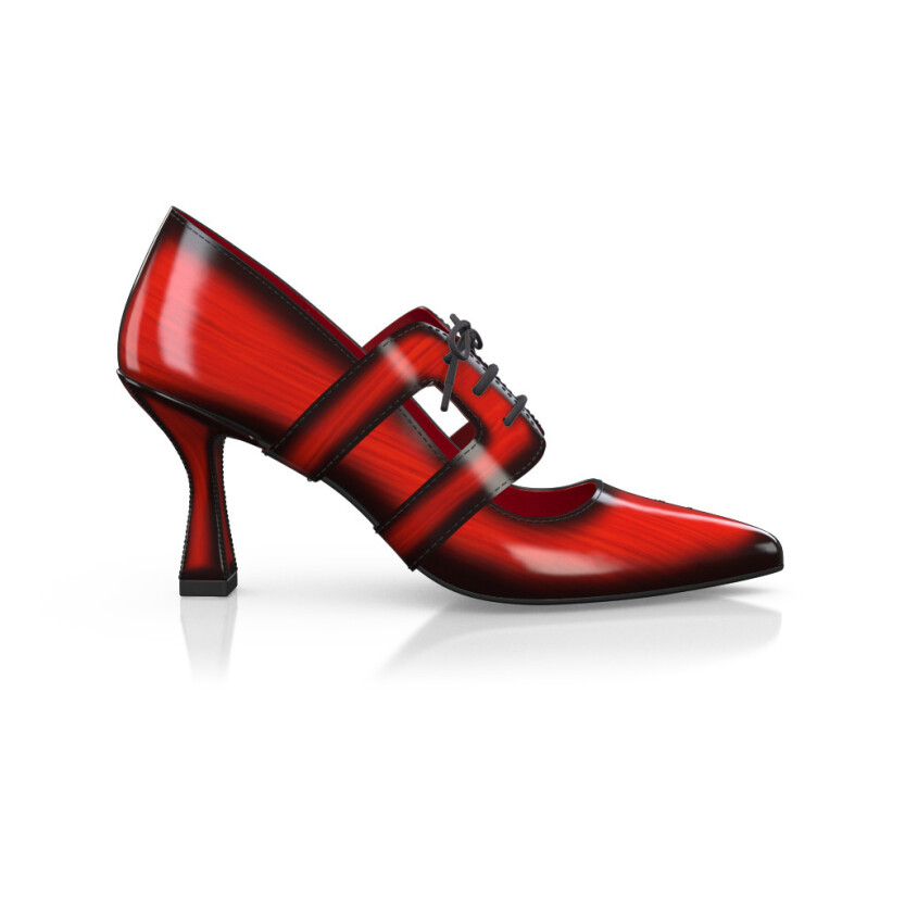 Women`s Luxury Block Heel Shoes 46221