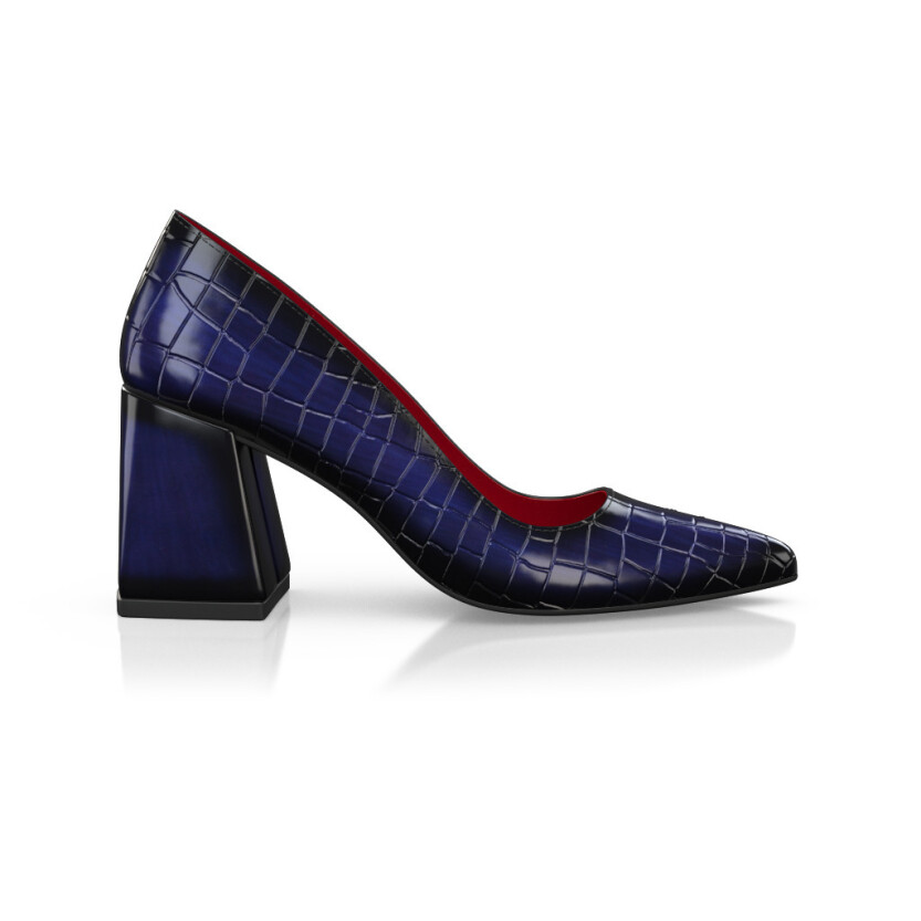 Women`s Luxury Block Heel Shoes 46907