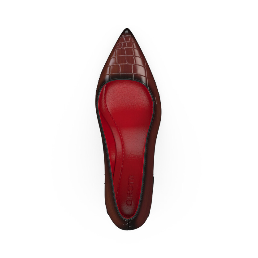 Women`s Luxury Block Heel Shoes 46910
