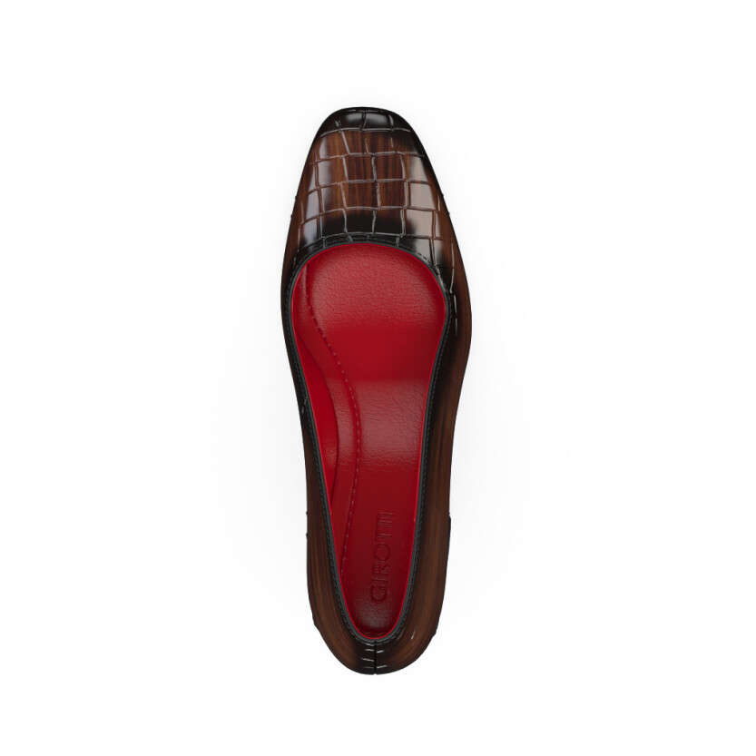 Women`s Luxury Block Heel Shoes 47072