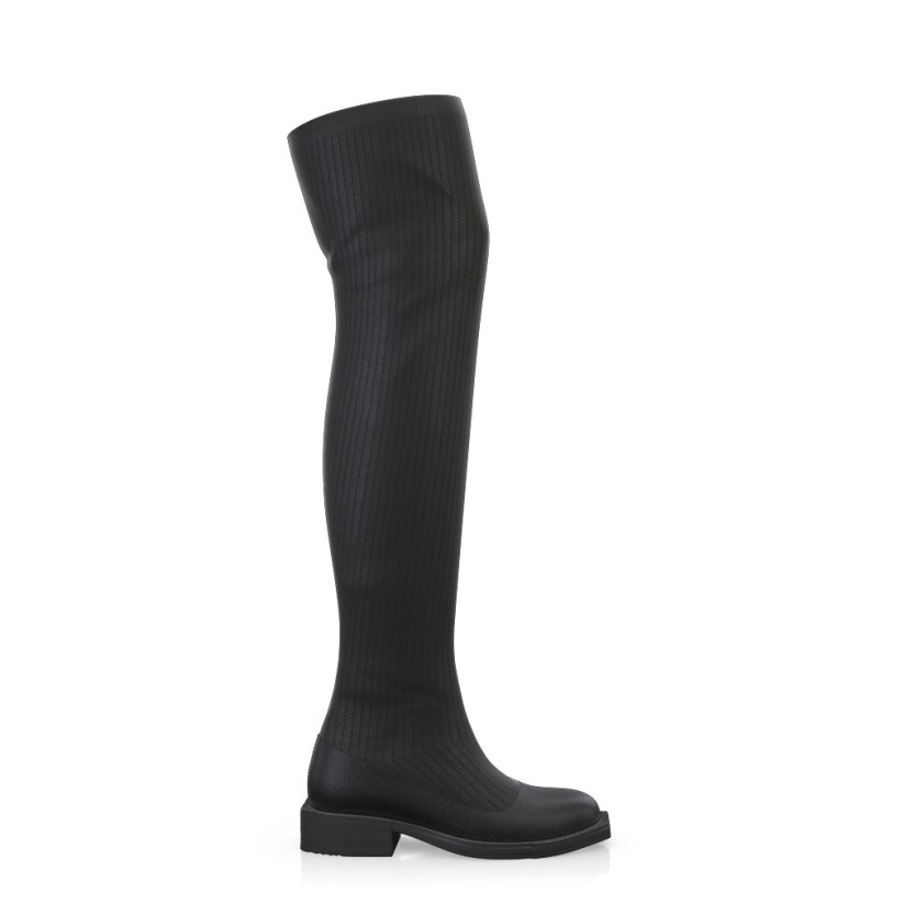 Women's Knitted Over The Knee Boots 48817