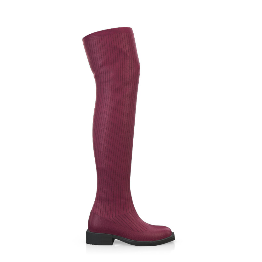 Women's Knitted Over The Knee Boots 48826