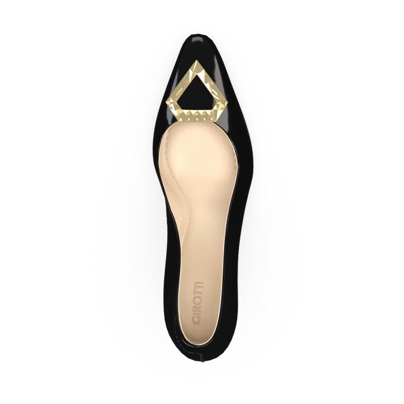 Mid Heel Pointed Toe Shoes 49796