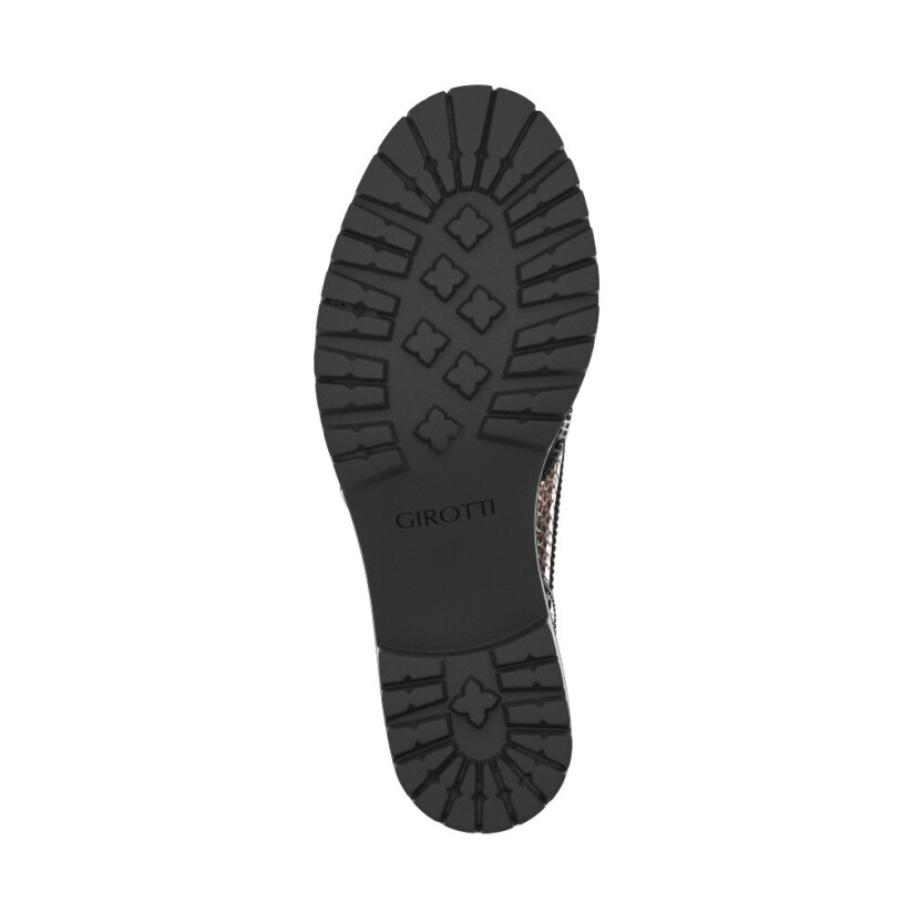 Block Heel Derby Shoes 49892
