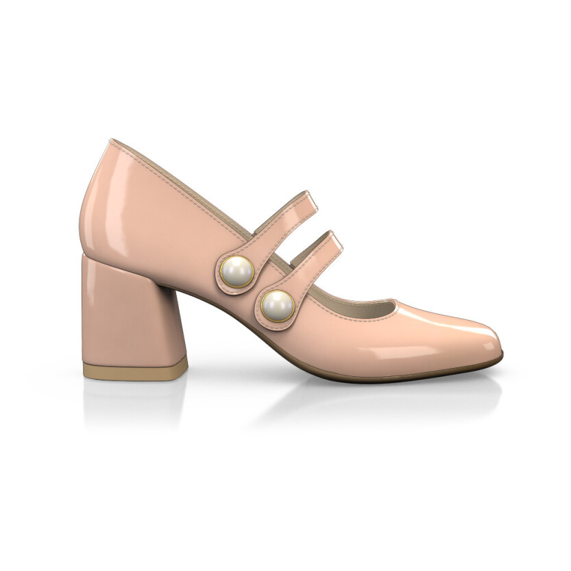Square Heeled Shoes 50393