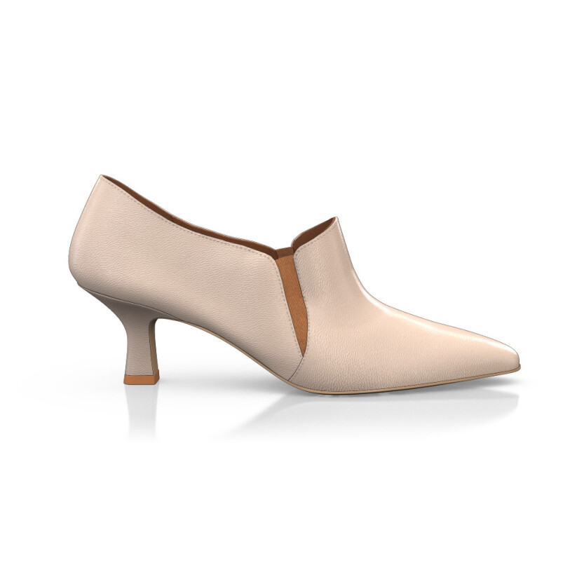 Mid Heel Pointed Toe Shoes 51947