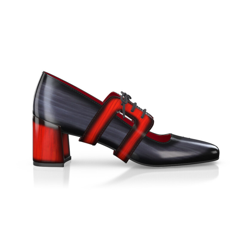 Women`s Luxury Block Heel Shoes 52312
