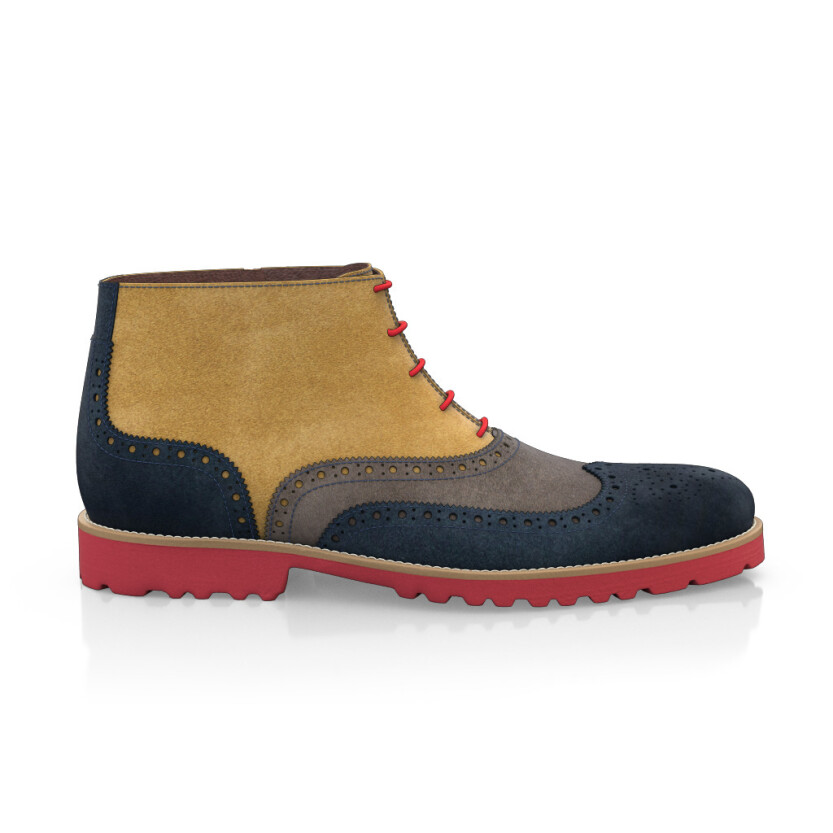 Lightweight Men`s Ankle Boots 7872