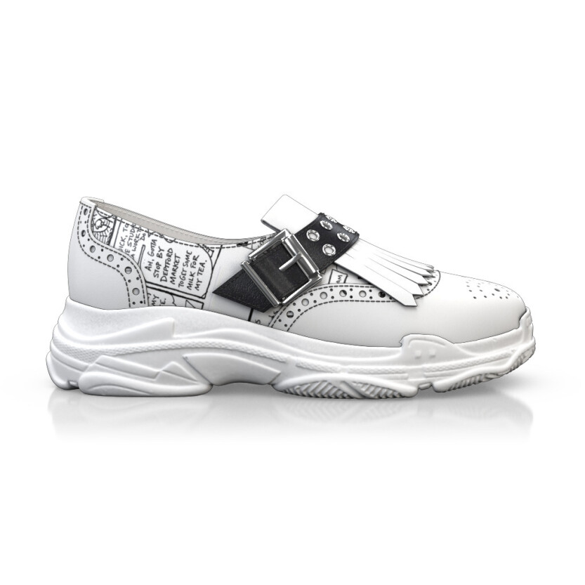 Sneaker Brogue Shoes 8874