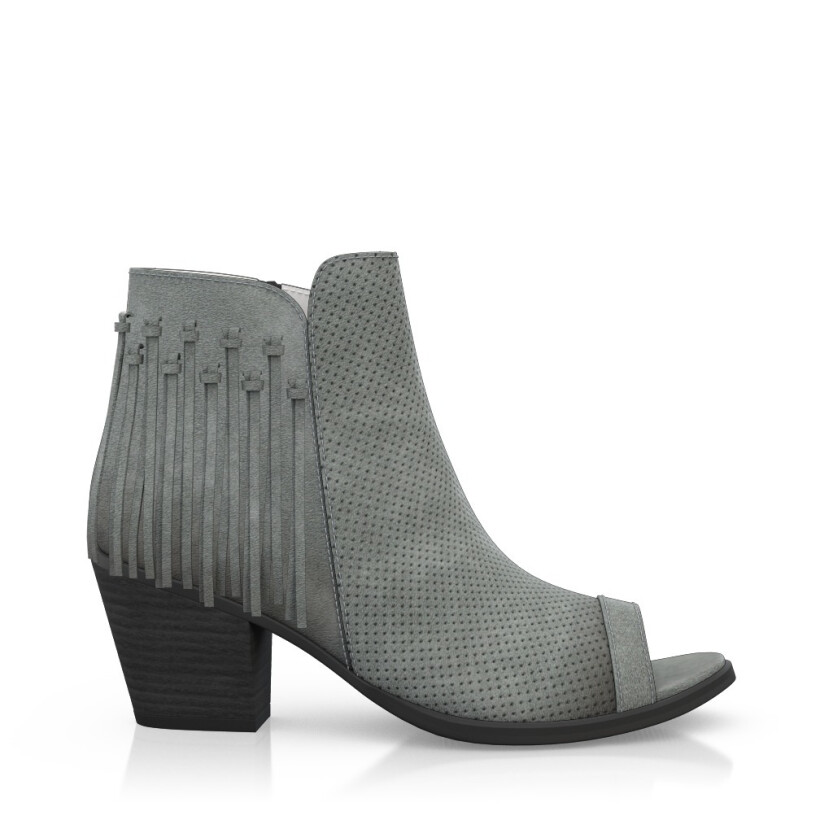 Fringes and Peep-Toe Booties 2437