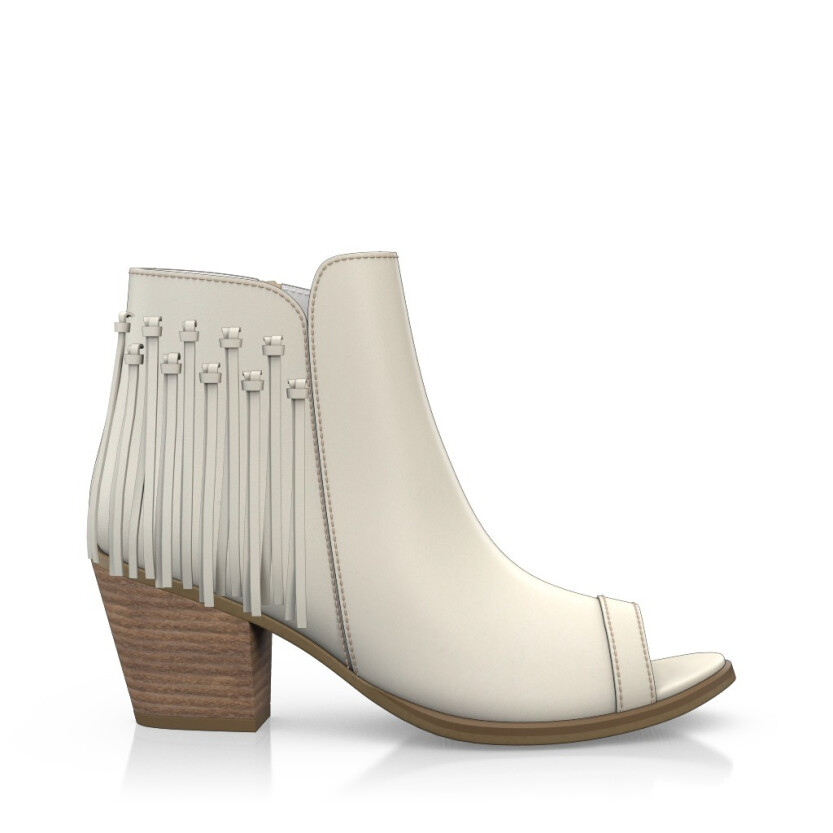 Fringes and Peep-Toe Booties 2438