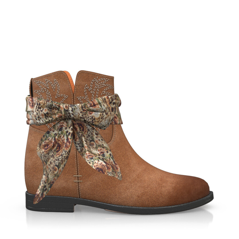 Hidden Wedge Ankle Boots 11471