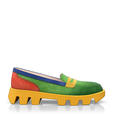 Color Sole Platform Shoes 28280