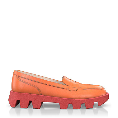 Color Sole Platform Shoes 30792