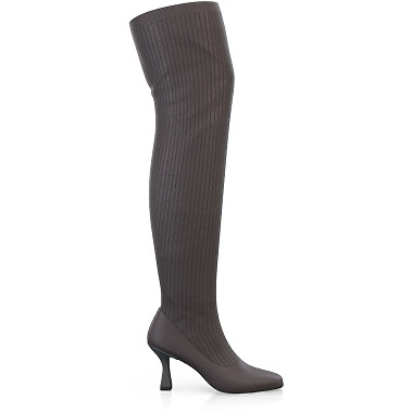 Women's Knitted Over The Knee Boots 40862