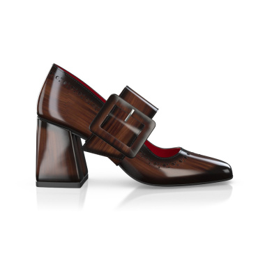 Women`s Luxury Block Heel Shoes 40481 review