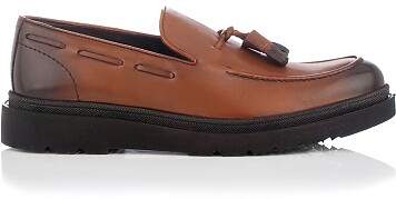 Men`s Slip-On Shoes Luigi Cognac