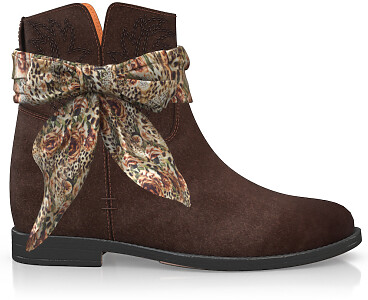 Hidden Wedge Ankle Boots 11789