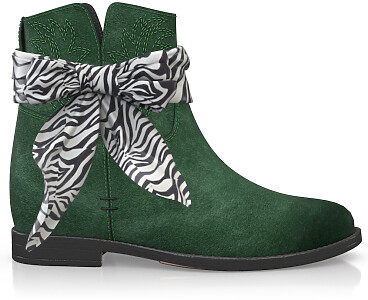 Hidden Wedge Ankle Boots 14723