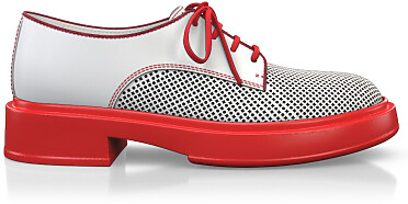 Color Sole Platform Shoes 16572