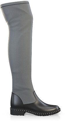 Stretch Over The Knee Boots 3843
