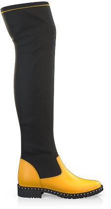 Stretch Over The Knee Boots 3849