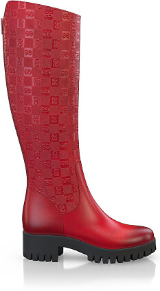 Stamped Boots 3982