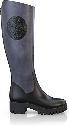Stamped Boots 4014
