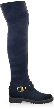 Stretch Over The Knee Boots 4057