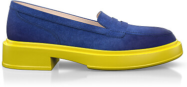 Color Sole Platform Shoes 30802