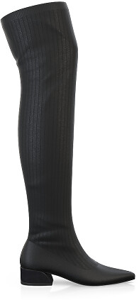 Women's Knitted Over The Knee Boots 40852