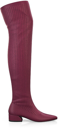 Women's Knitted Over The Knee Boots 40856