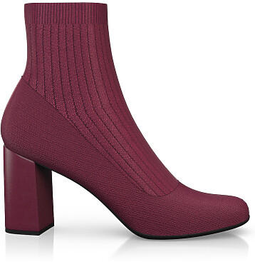 Women's Knitted Ankle Boots 40916