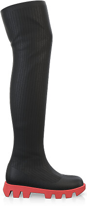 Women's Knitted Over The Knee Boots 41355
