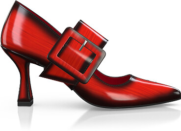 Woman`s Luxury Block Heel Shoes 42426