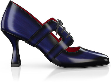 Women`s Luxury Block Heel Shoes 42906