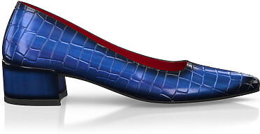 Women`s Luxury Block Heel Shoes 46206