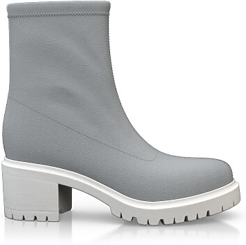 Platform Sock Ankle Boots 46922