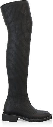 Women's Knitted Over The Knee Boots 48817