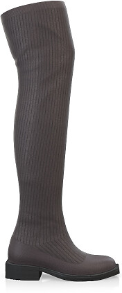 Women's Knitted Over The Knee Boots 48829