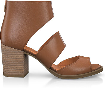 Block Heel Sandals 53038