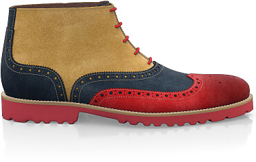 Lightweight Men`s Ankle Boots 7867