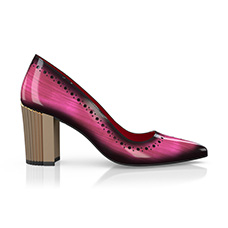 Luxury block heel shoes 3